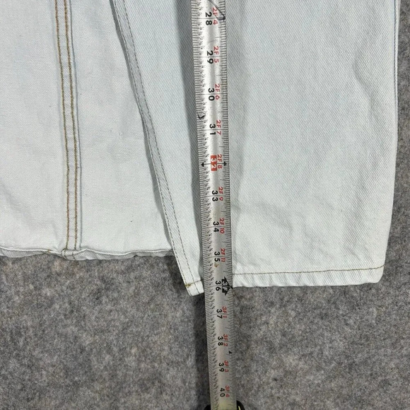 Industry Republic Clothing Midi Skirt Women's Size 4 Blue Denim W/Front Slit - Picture 7 of 7